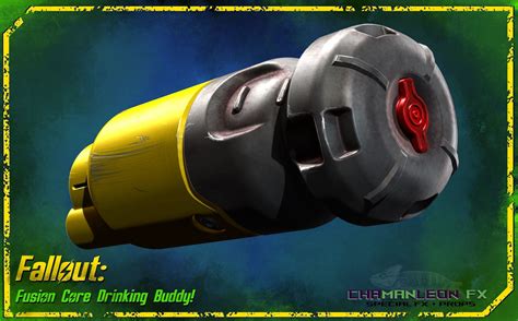 Fallout 4 Fusion Core Drinking Buddy Cosplay Prop 3D model 3D printable ...