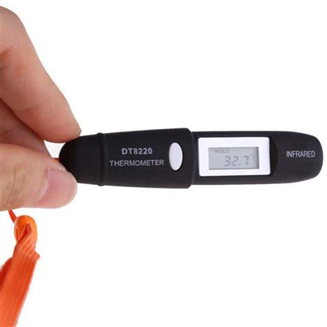 Mini Pen Type Non-Contact LCD Digital Infrared IR Temperature Gauge ...