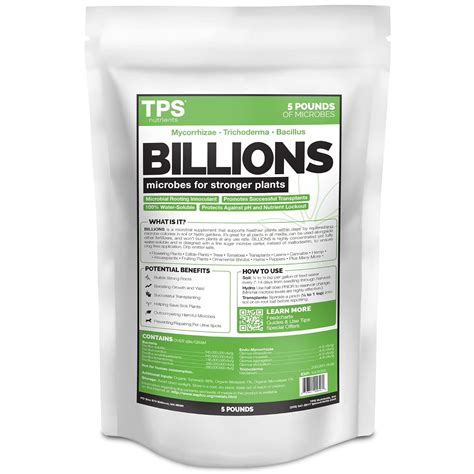 Buy TPS Billions Concentrated Microbial Root Enhancer, 100% Water ...