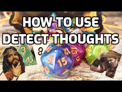 Detect Thoughts: How To Use DnD Spells #8 - YouTube