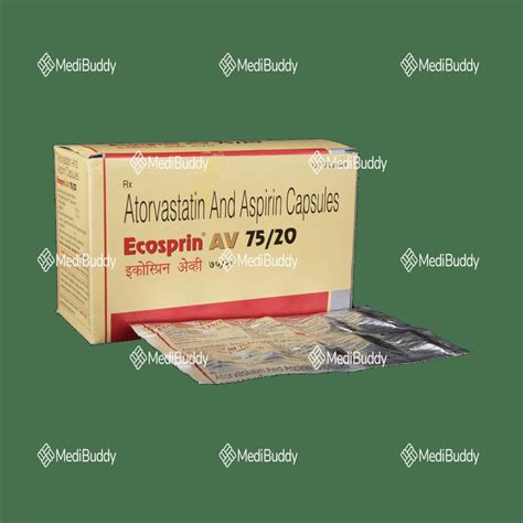 Ecosprin AV 75/20 Capsule: Price, Uses, Side Effects & How to Use ...