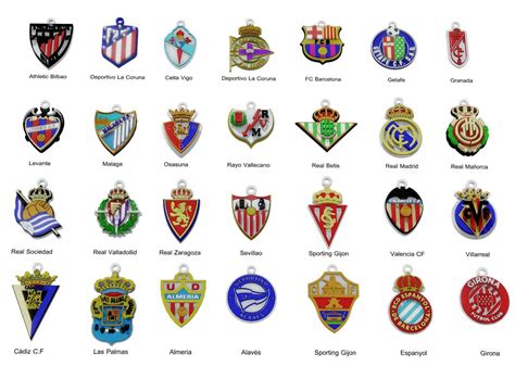 La Liga Teams Logo 2023–24 La Liga Club Logos Vector Brand Logos
