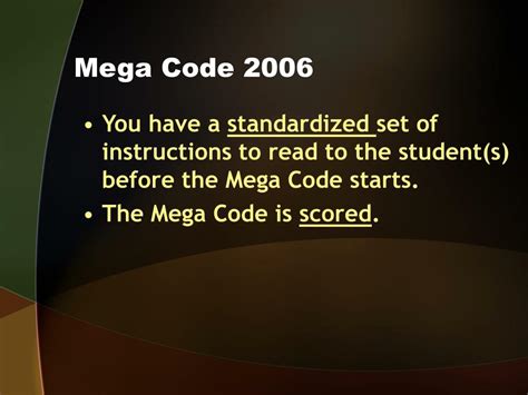 Mega Code Simulation 的图像结果
