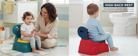 Buy Baybee Dino Western Toilet Potty Seat for Kids 1-5 Years | Baby ...