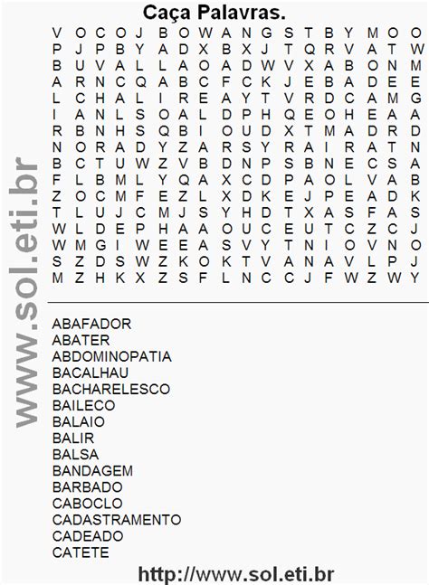 Veja os detalhes da imagem relacionada. Fotos en sopas de letras – Artofit