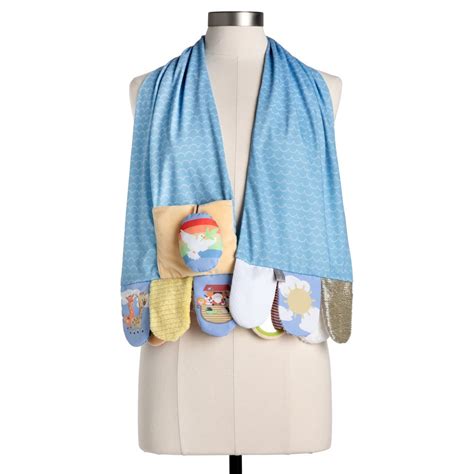 Mommy and Me Activity Scarf - Noah's Ark