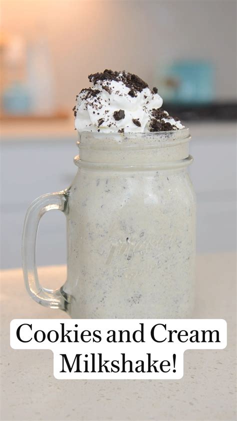 Creamy cookies n cream milkshake – Artofit