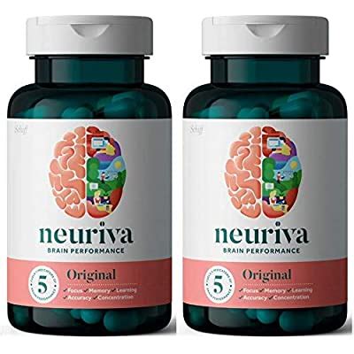 Buy Neuriva Original Brain Performance Supplement (30 count), Brain ...
