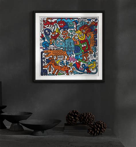 Toony Carnival Comic Wall Art for Vibrant Spaces – Asianmonk