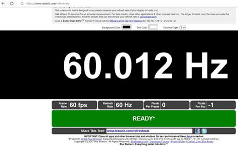 Image result for Refresh Rate Test for Monitor