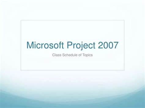 Image result for Microsoft Project 2007 Tutorial Video