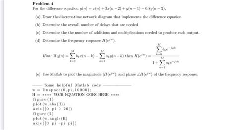 Image result for Difference Equation Example