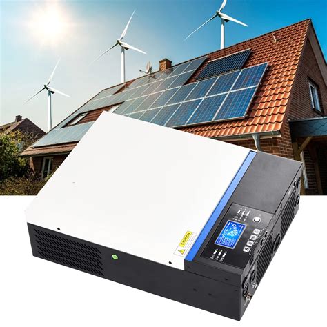 Eujgoov Solar Off Grid Inverter, DC to 230V AC Hybrid Charger ...