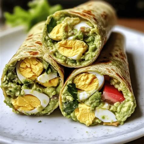 Easy Avocado Egg Salad Wraps: Delicious Creamy Homemade Hug