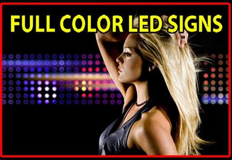 Image result for Color LED Signs