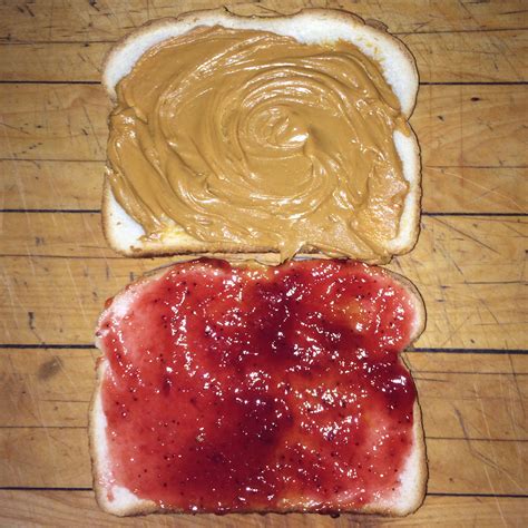 Delicious Peanut Butter and Jelly Sandwich