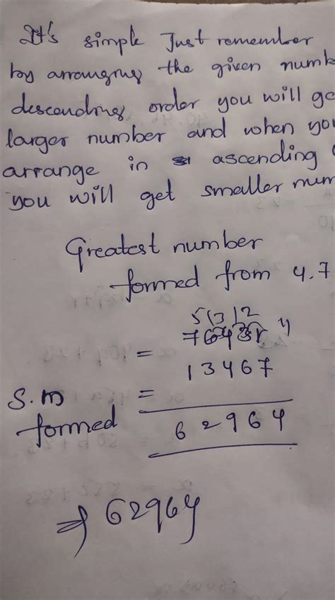 Find the difference between the greatest and the smallest number that ...