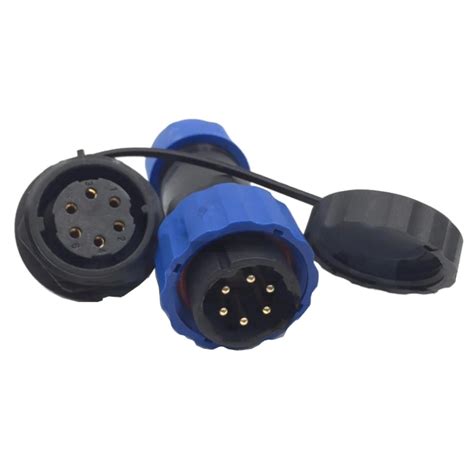 Probots SD20-14PIN 5A Waterproof Panel Mount Aviation Male Plug+Female ...