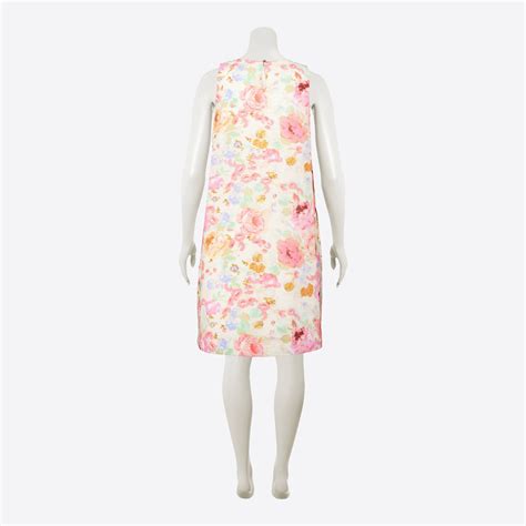 Multicoloured Penny Floral Line Blend Dress - TK Maxx UK