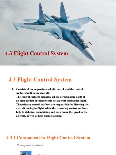 Image result for Aircraft Flight Control System