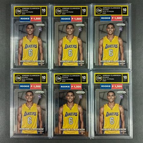 Jordan Clarkson Rookie #287 NBA Cards on a Slab Case *Snap Open Re ...