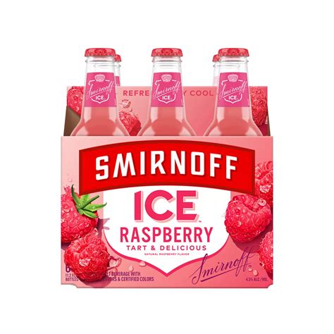 Smirnoff Ice Raspberry - Shop Malt beverages & coolers at H-E-B