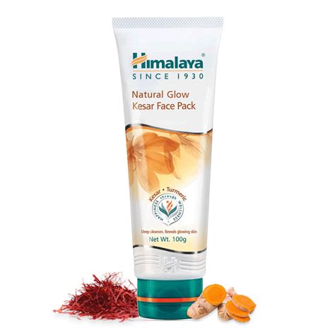 Himalaya Natural Glow Kesar Face Pack - For a Glowing Skin – Himalaya ...