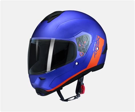 Ather Full Face Helmet - Indium Blue | Ather Store
