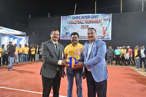 OHPC Inter-Unit Volleyball Tournament – 2026 | Odisha Hydro Power ...