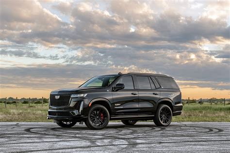 Tuned Cadillac Escalade-V Lays Down 695 Wheel Horsepower on the Hennessey Dyno - autoevolution