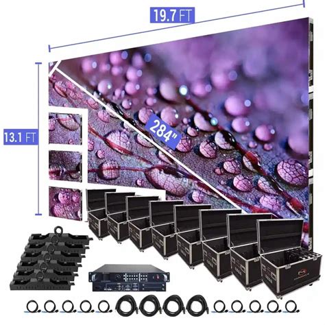 LED Screen Panels 19.7' x 13.1' P3.91mm Indoor - Led Video Walls - Led ...