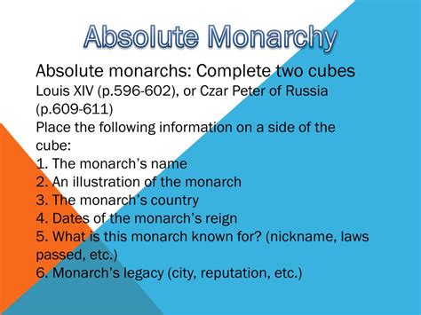 Image result for Absolute Monarchy