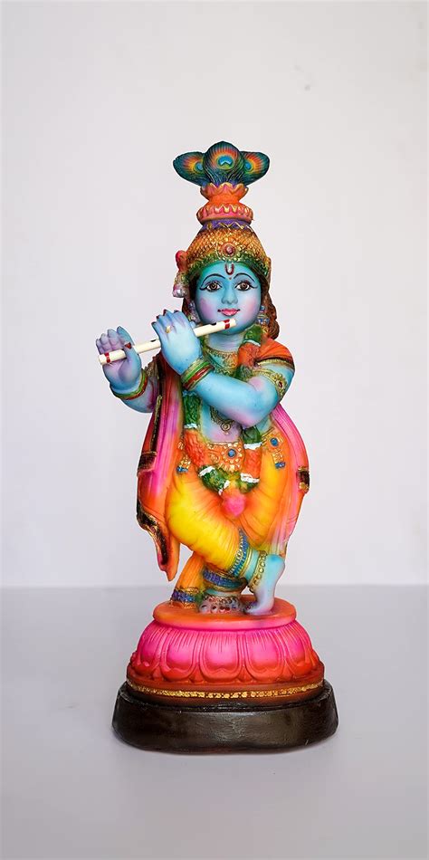 Buy Reflection Art Studio Lord Krishna Idol Statue Krishna Idols ...