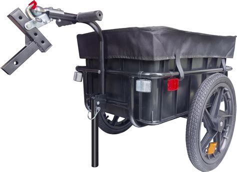 Amazon.com: Mobility Scooter Cargo Trailer Heavy Duty with Large Tires and Cover (Only Works ...