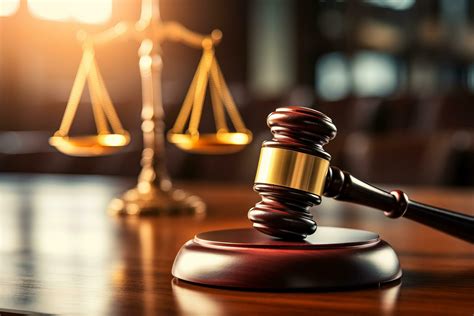 Law and authority lawyer concept judgment gavel hammer in court ...