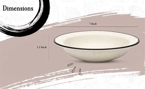 Buy VolCraft™ Ceramic Hand-Painted Deep Pasta Plate| Soup Plate | Snack ...