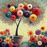 Éclat fleuri [online jigsaw puzzle]