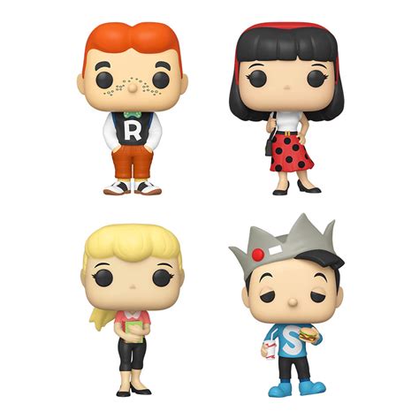 Buy Funko Pop! Bundle of 4: Archie Comics - Archie, Veronica, Betty and ...
