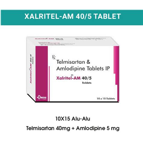 XALRITEL-AM 40/5 TABLETS Chemo Biological