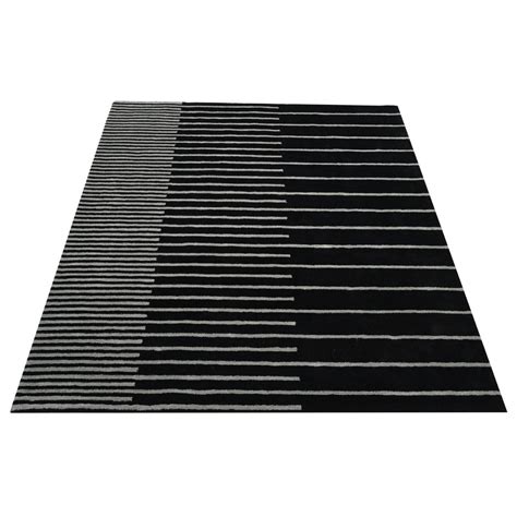 Zarina Round Black & White Rug | Modern Elegance, Timeless Style – The ...