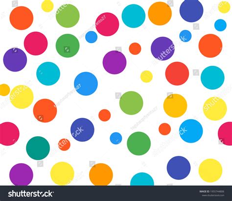 Colourful Polka Dots Backgrounds