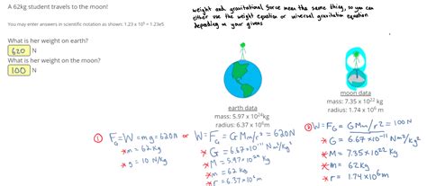 Gravitational Constant Equation
