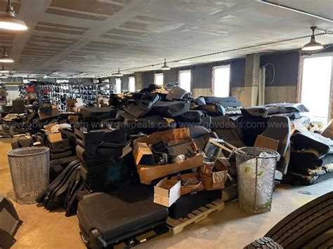 Surplus Rear Squad Seats, Rear Door Panels, and Center Consoles | GovDeals