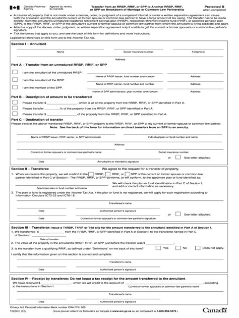 2012 Form Canada T2220 Fill Online, Printable, Fillable, Blank - pdfFiller