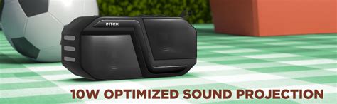 Intex Beast 801 10 Watt Wireless Bluetooth Portable Speaker (Black ...