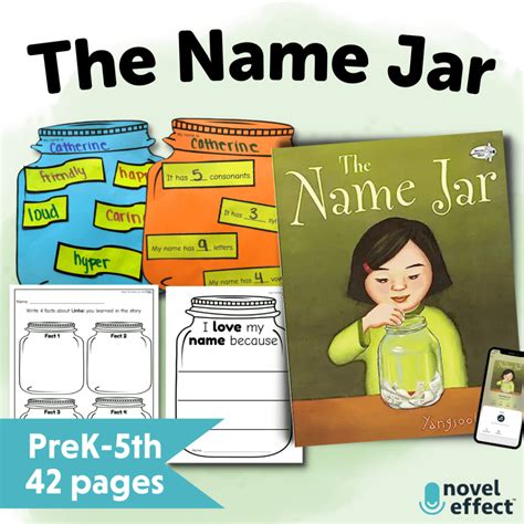The Name Jar Activities - Novel Effect