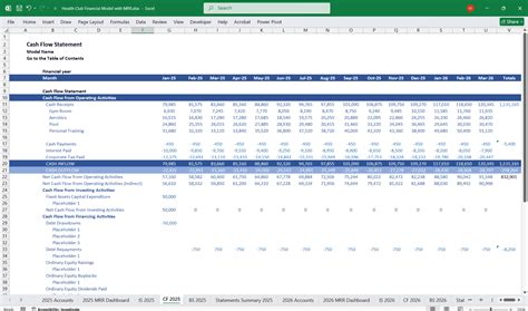 Image result for Free Club Financial Statement Excel
