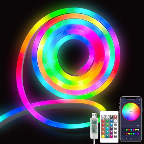 Neon LED Strip Light 5m | flexible waterproof decor for home – Indiakartz