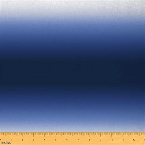 Amazon.com: Blue Ombre Fabric by The Yard, Ocean Sea Upholstery Fabric ...