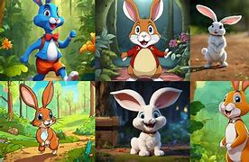 Image result for Fluffy Pink Bunny Cartoon Images